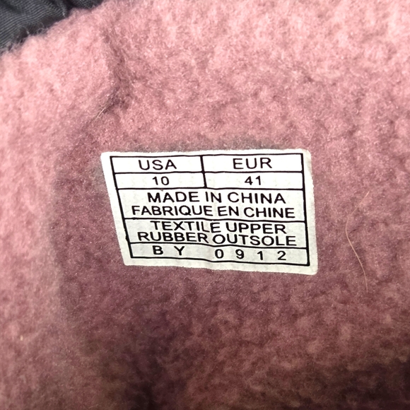 Sanuk Black and Gray Puffy Lined Double Lace Knee High Winter Boots Size 10 EUC - Picture 13 of 16